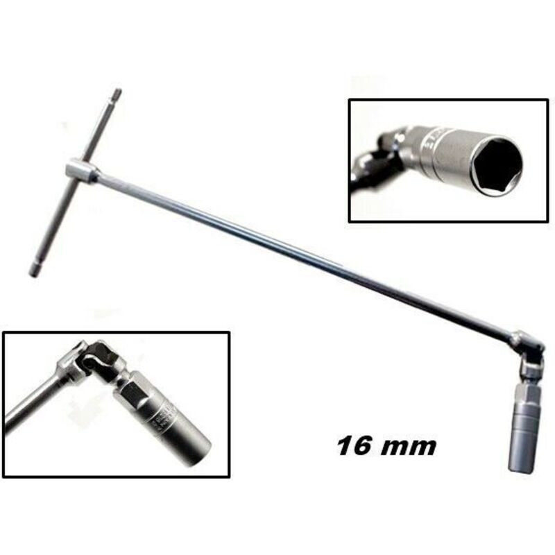 foto del prodotto chiave a t snodata per candele 21mm 1461692 - valex