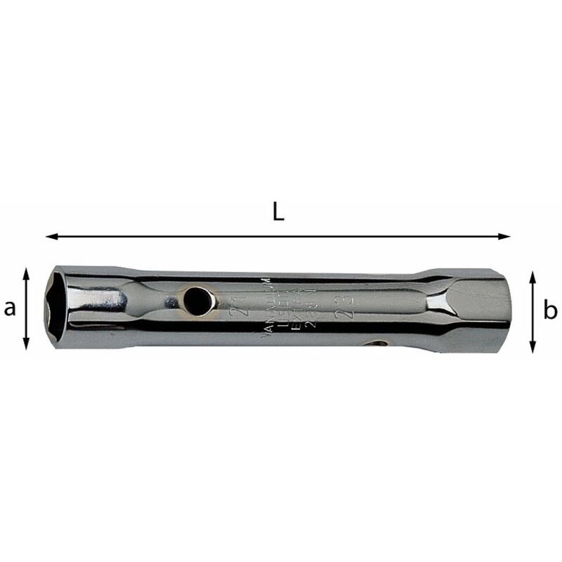 foto del prodotto chiave a tubo doppia leggera 288 n 12x13 mm