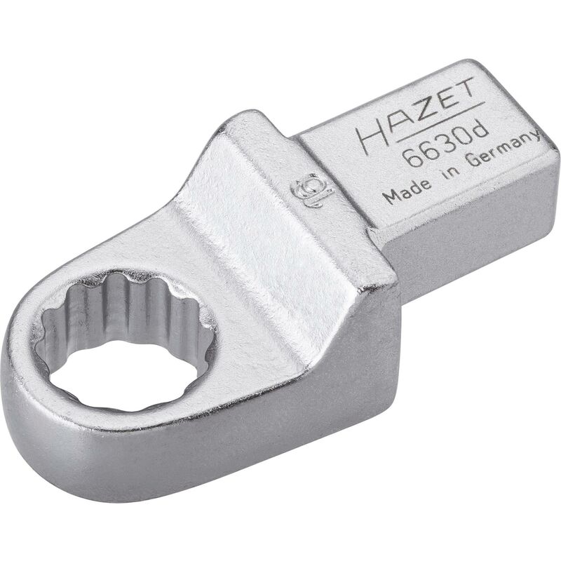 foto del prodotto chiave ad anello ad innesto 6630d 16 attacco quadro ad innesto 14 x 18 mm, massiccio profilo trazione con doppio esagono esterno ac 16 mm