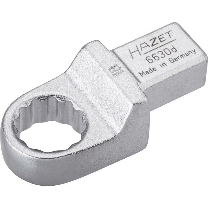foto del prodotto chiave ad anello ad innesto 6630d 18 attacco quadro ad innesto 14 x 18 mm, massiccio profilo trazione con doppio esagono esterno ac 18 mm