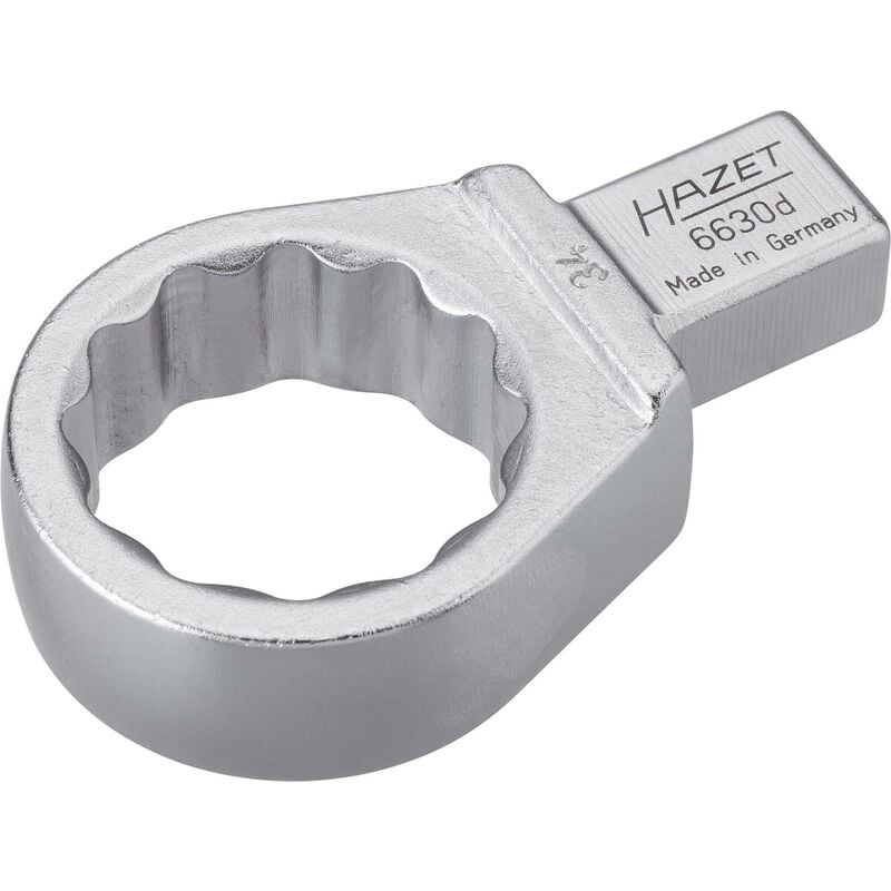 foto del prodotto chiave ad anello ad innesto 6630d 34 attacco quadro ad innesto 14 x 18 mm, massiccio profilo trazione con doppio esagono esterno ac 34 mm