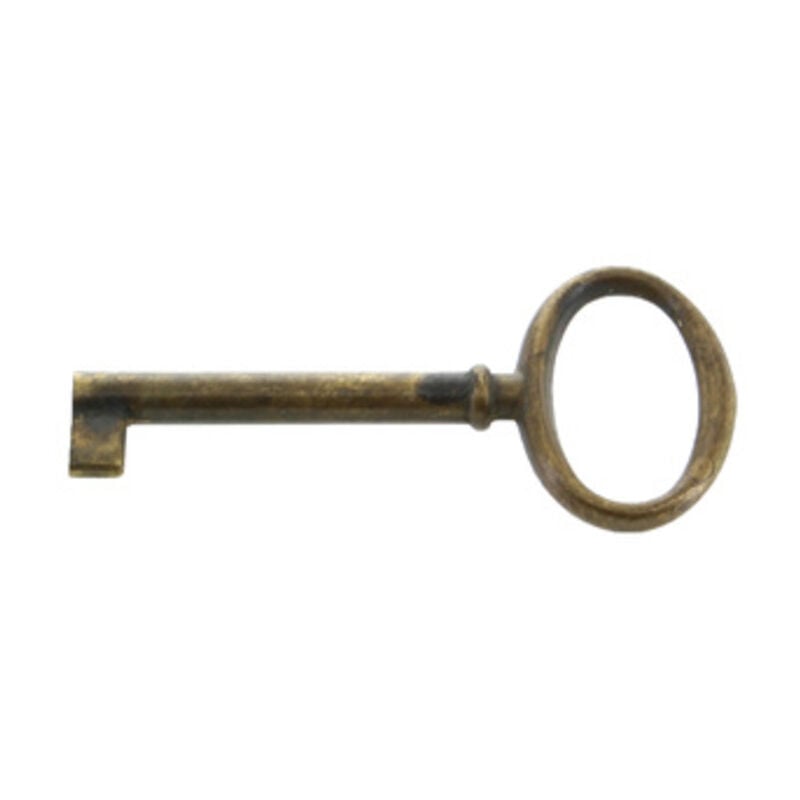 foto del prodotto chiave antich. art. 33706 mm.34x73 ottone antico. prezzo per 1 pezzo.
