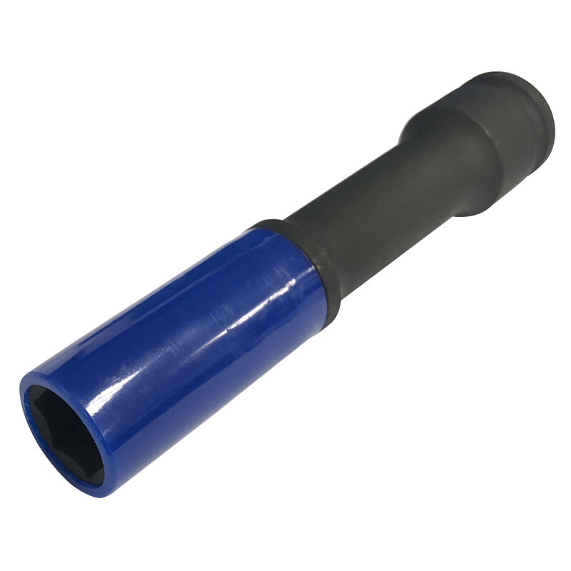 foto del prodotto chiave bussola esagonale lunga 17mm rivestita in plastica fervi 0341 17l