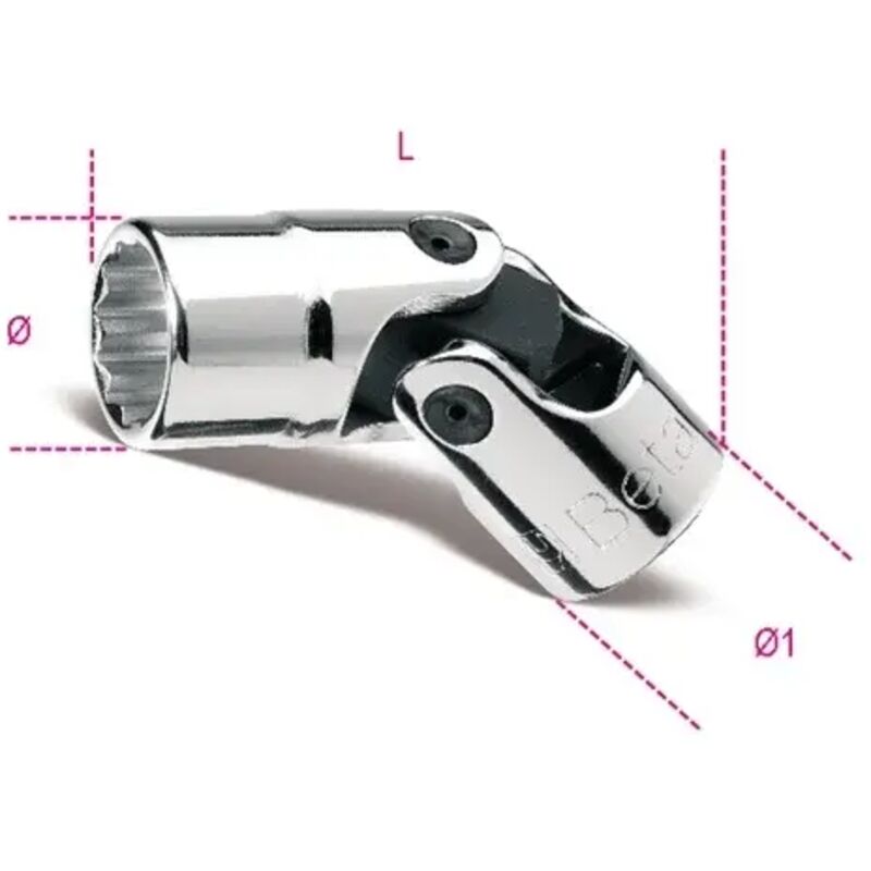 foto del prodotto chiave bussola poligonale snodata 3 8 beta 910b sn 12