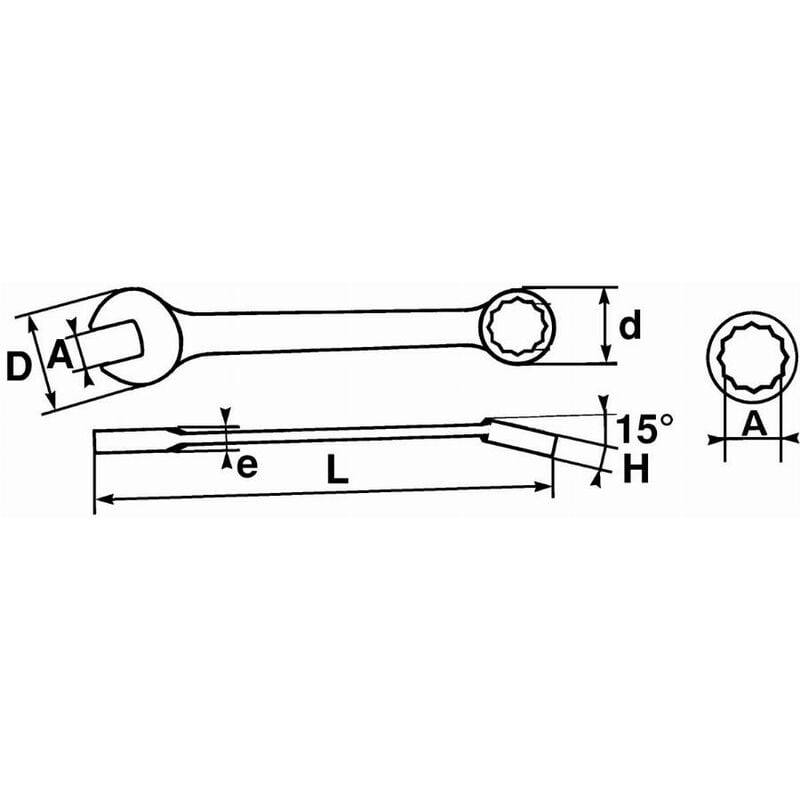 immagine 0 del prodotto chiave combinata 18 mm sam 50a18