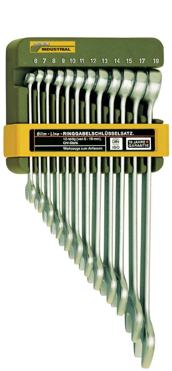 foto del prodotto chiave combinata 6 19 mm 12 pz proxxon 23820