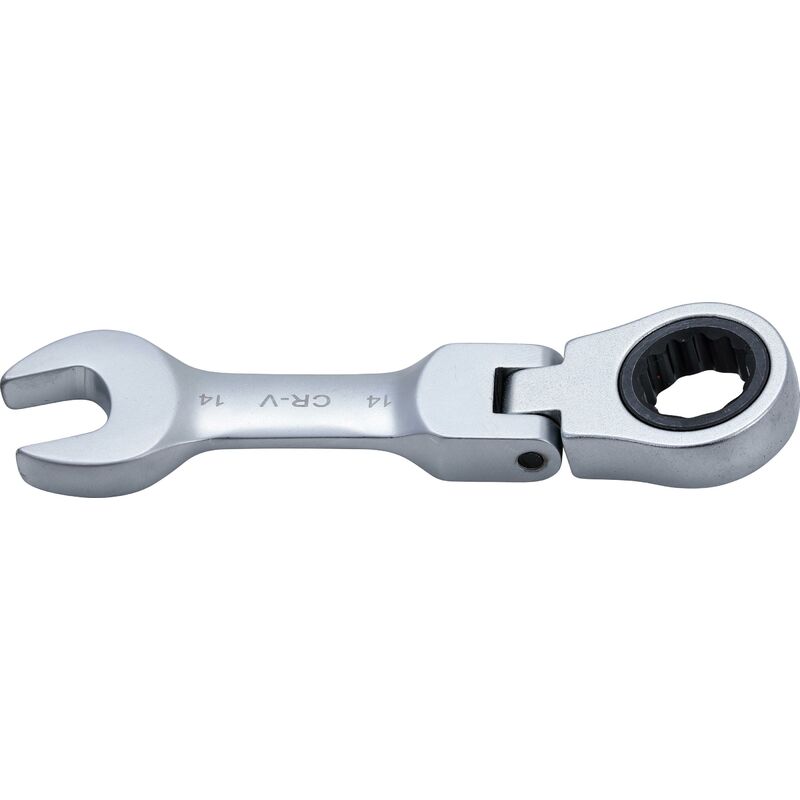 foto del prodotto chiave combinata a cricchetto corta regolabile 14 mm