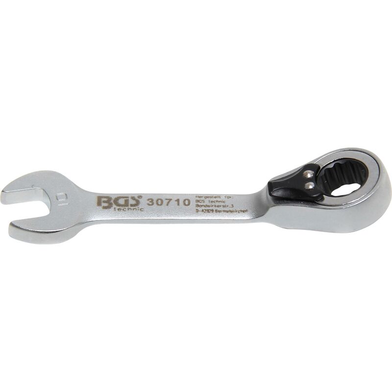 foto del prodotto chiave combinata a cricchetto corta reversibile 10 mm