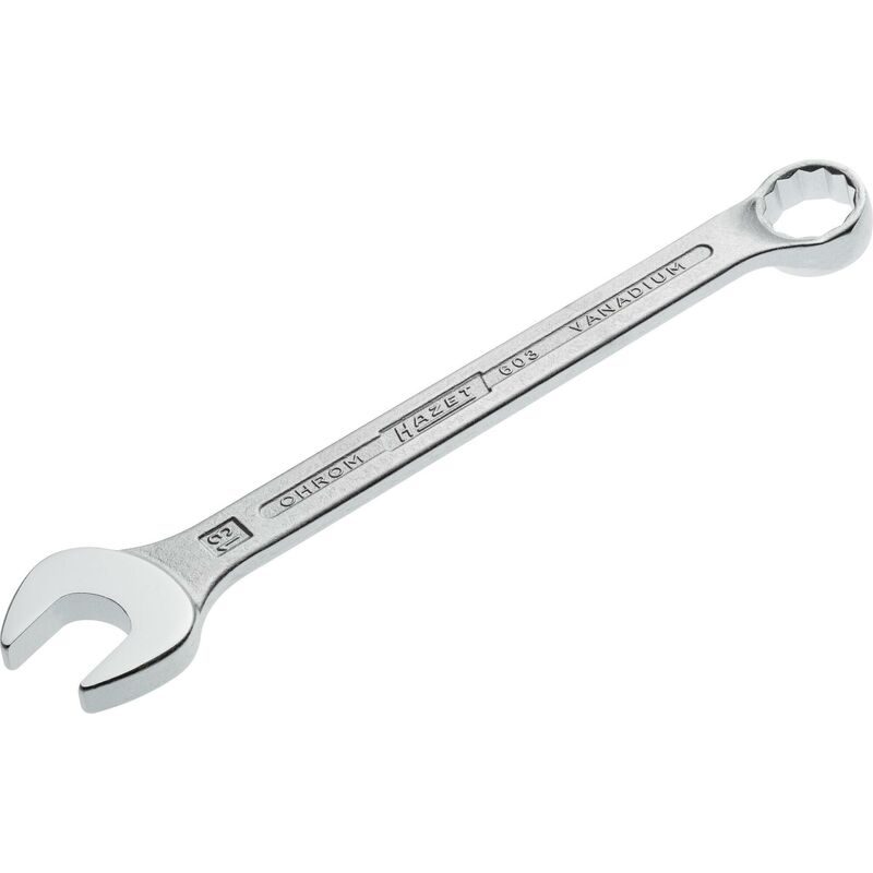 foto del prodotto chiave combinata a forchetta ad anello 603 13 profilo trazione con doppio esagono esterno ac 13 mm