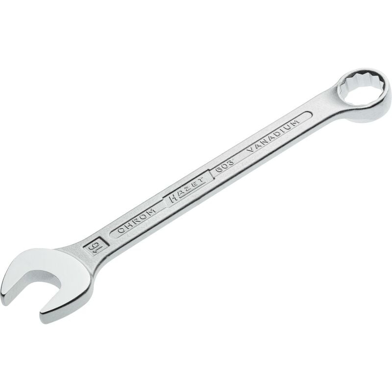 foto del prodotto chiave combinata a forchetta ad anello 603 16 profilo trazione con doppio esagono esterno ac 16 mm