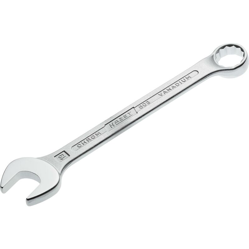 foto del prodotto chiave combinata a forchetta ad anello 603 19 profilo trazione con doppio esagono esterno ac 19 mm