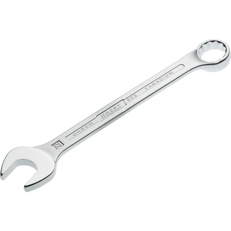 foto del prodotto chiave combinata a forchetta ad anello 603 22 profilo trazione con doppio esagono esterno ac 22 mm
