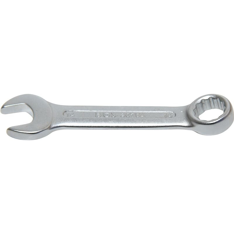 foto del prodotto chiave combinata anello forchetta, extra corta 14 mm