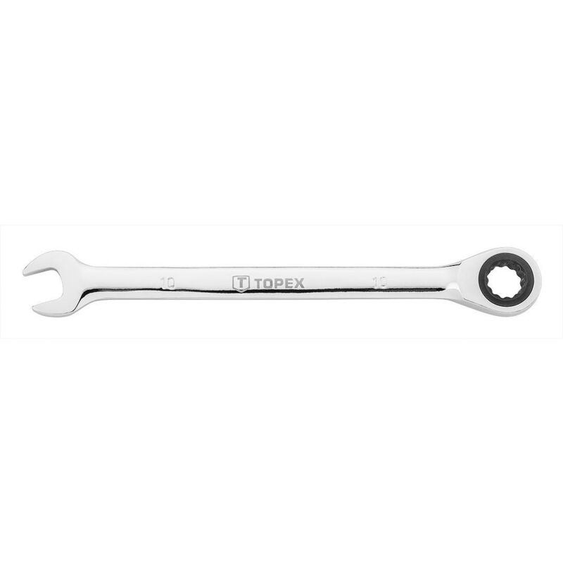 foto del prodotto chiave combinata con cricchetto 10x160mm topex 35d741