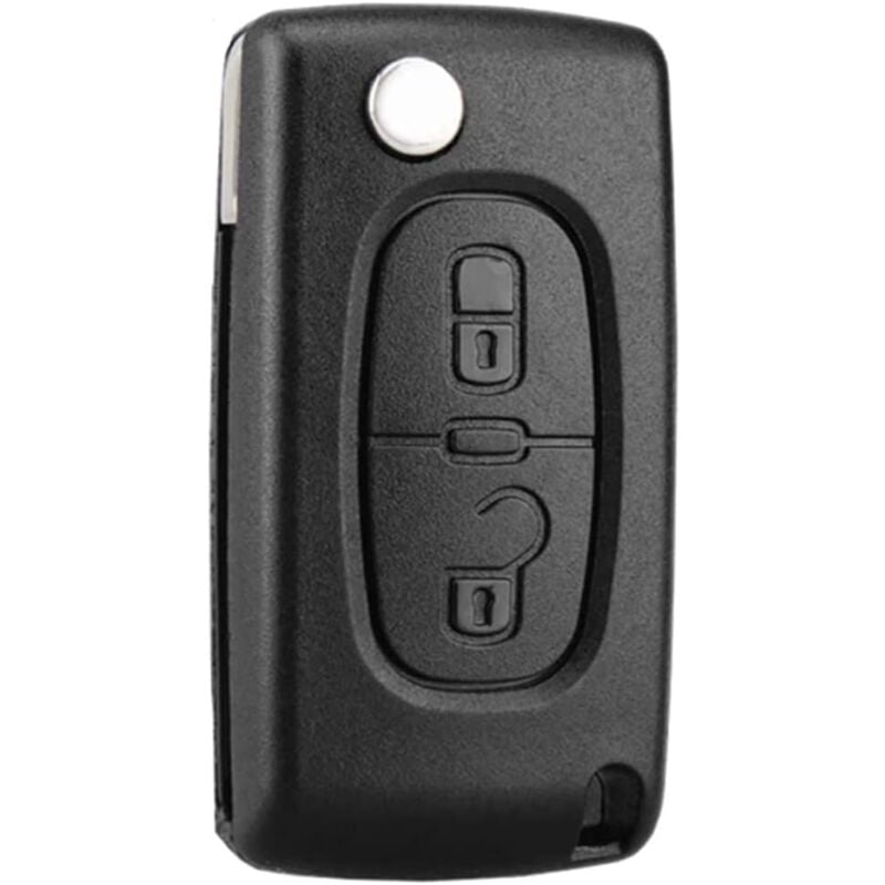 foto del prodotto chiave compatibile 2 pulsanti ce0536 chiave pieghevole flip per peugeot 207 307 308 407 408 3008 5008 citroen c2 c3 c4 c5 c6 c8