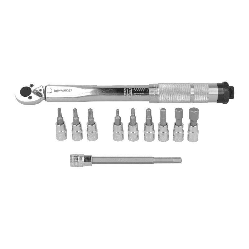foto del prodotto chiave dinamometrica 1 4 serraggio 5 25 nm 10pz