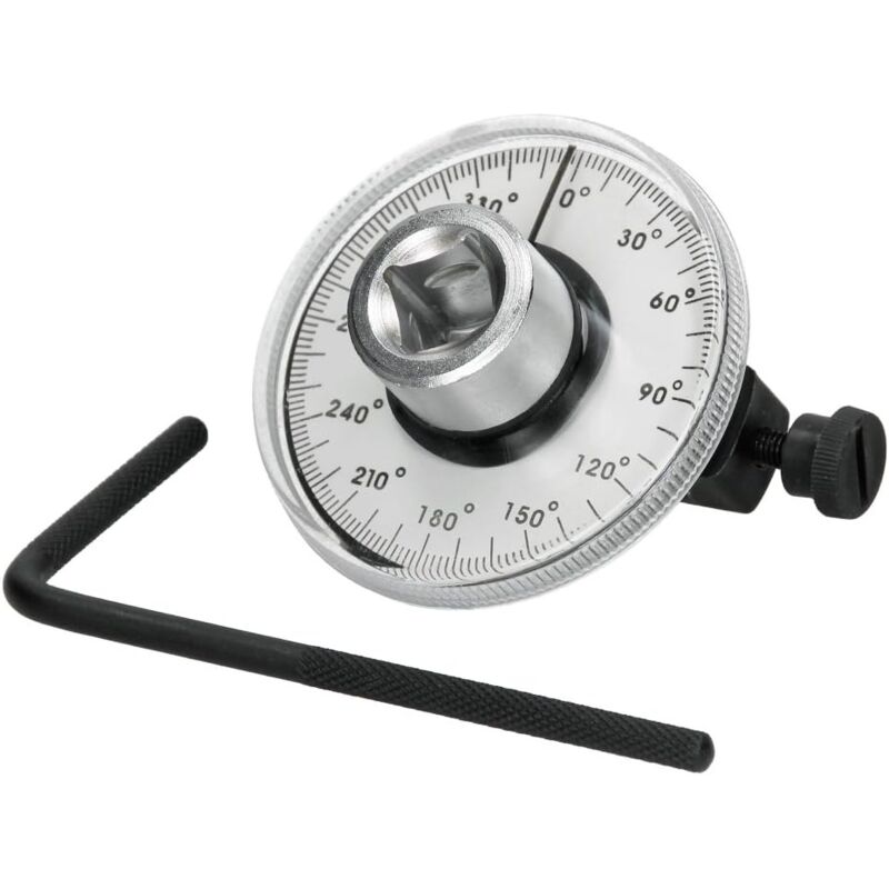 foto del prodotto chiave dinamometrica angolare, goniometro, indicatore di coppia, misuratore di angolo di rotazione, strumento per garage auto, misuratore automatico
