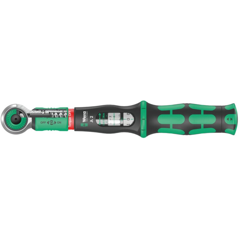 foto del prodotto chiave dinamometrica wera safe torque a 2 con attacco esagonale da 1 4 , 2 12 nm