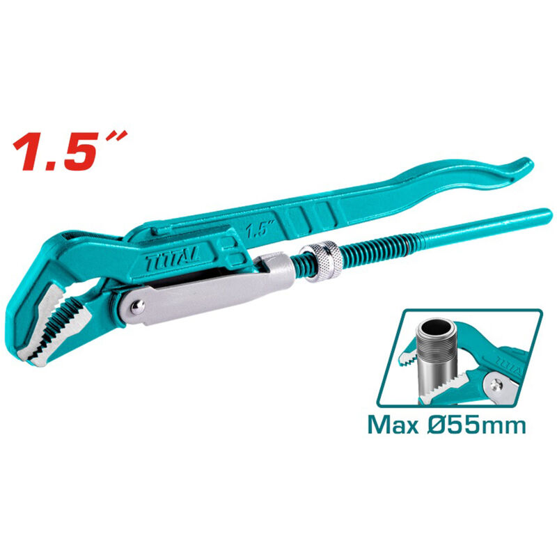 foto del prodotto chiave giratubo giratubi svedese pappagallo 1.5 ganascia 45 max 55mm total
