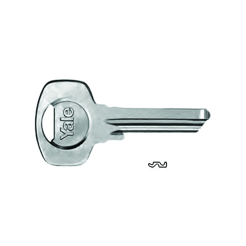 foto del prodotto chiave grezza yale 1008 5 spine dx, mm.27,15 01008000b084000 