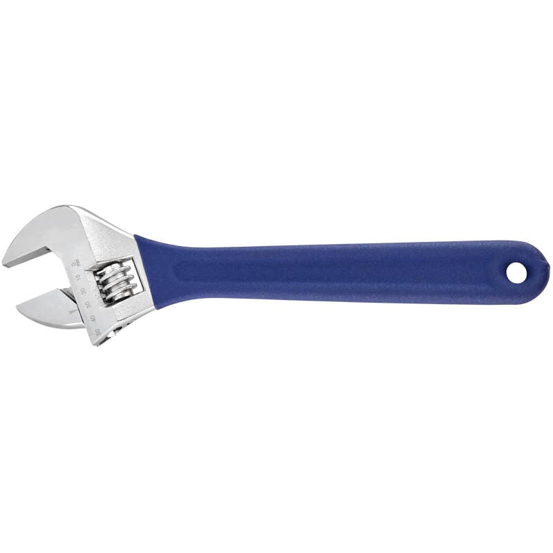 foto del prodotto chiave inglese cromata a rullino regolabile 150 mm fervi 0084 150