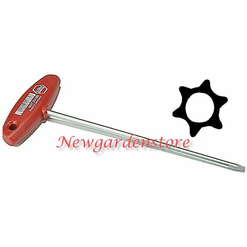 foto del prodotto chiave maschio smontaggio motore rasaerba trattorino decespugliatore 550742 t30
