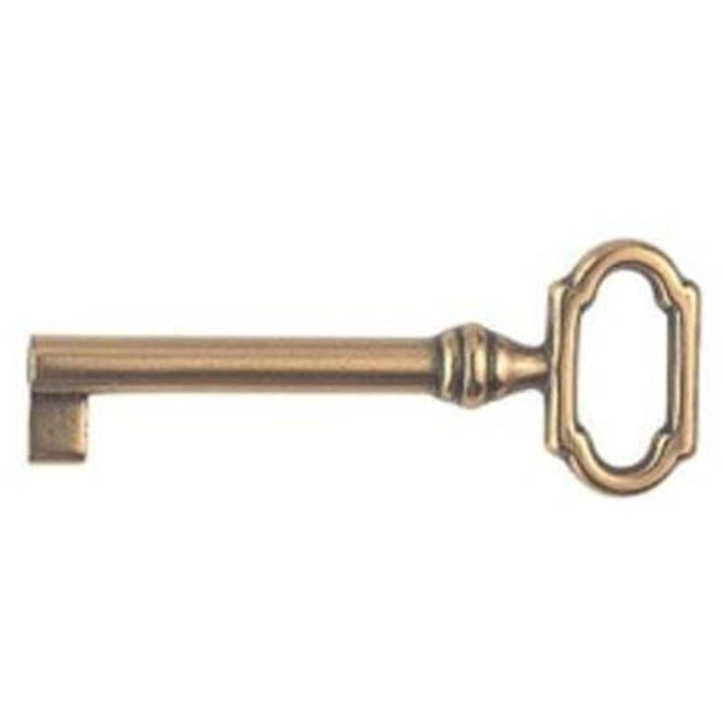 foto del prodotto chiave mobili antico mg8469 metalstyle zama ottone lucido mm 27x61