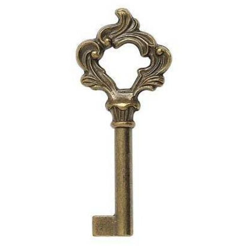 foto del prodotto chiave mobili h/1001 zama ottone lucido mm 70