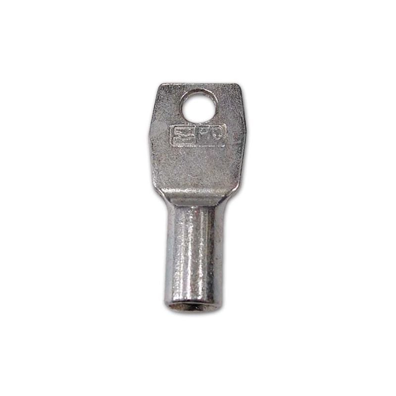 foto del prodotto chiave per chiavistello tipo quadrata in acciaio zincato fc 625 2pz