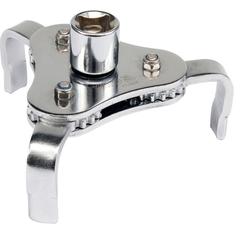 foto del prodotto chiave per filtro olio 63 120 mm a tre bracci yt 0826 yato