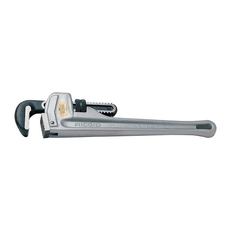 foto del prodotto chiave per tubi l.250mm totale l.48mm di serraggio per tubi da 1 1 2 pollici alu. ridgid