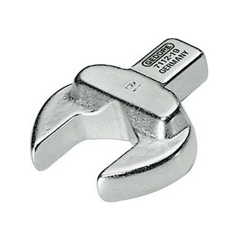 foto del prodotto chiave piatta ad incastro, costa s piatto 17 mm, gambo 9 x 12 mm di larghezza. 38 mm altezza 8,5 millimetri
