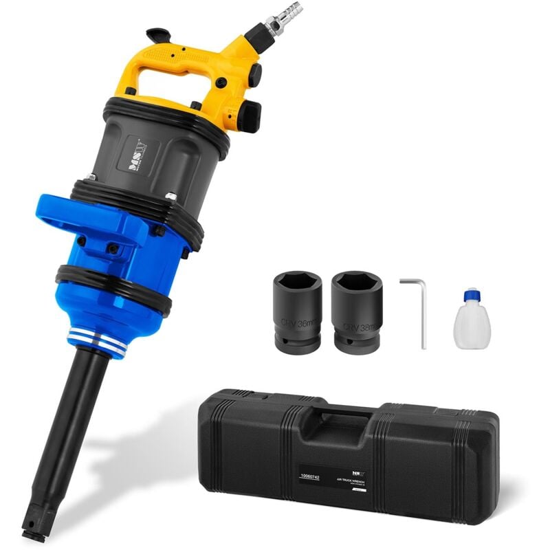 foto del prodotto chiave pneumatica per ruote 1 2300 giri min valigetta msw-atw4600