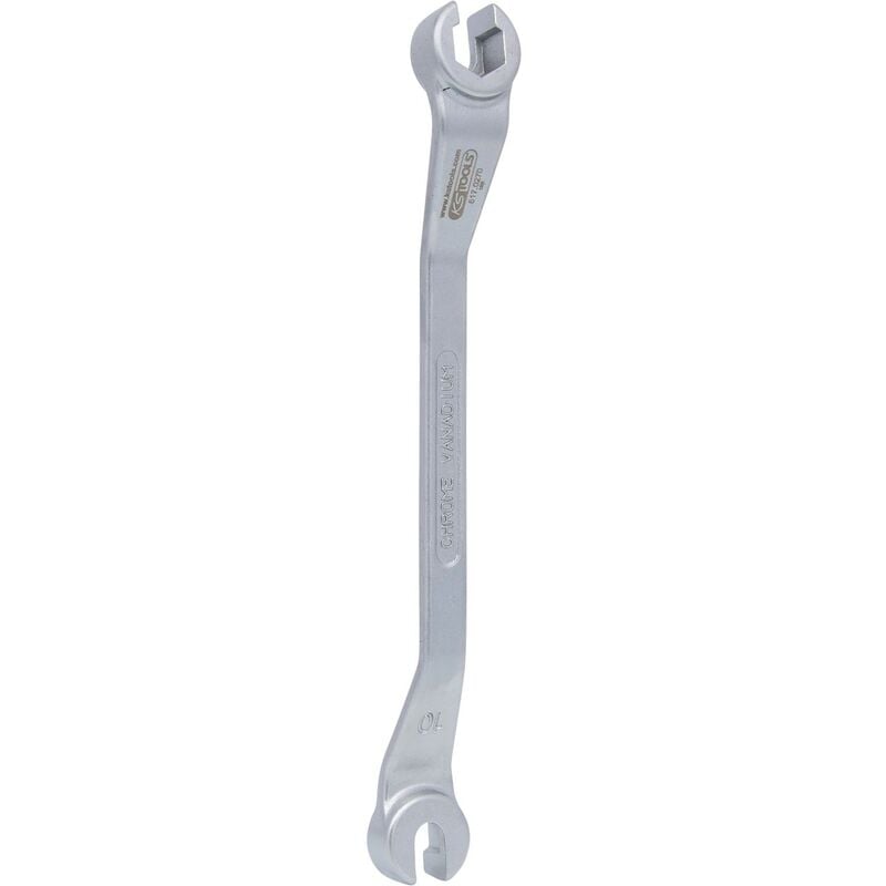 foto del prodotto chiave poligonale a 2 bocche chrome piegata,10x11mm