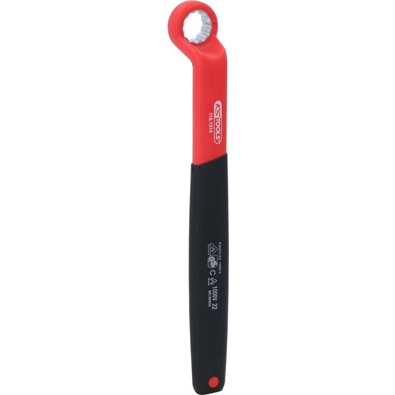 immagine 0 del prodotto chiave poligonale isolata, piegata, 14 mm