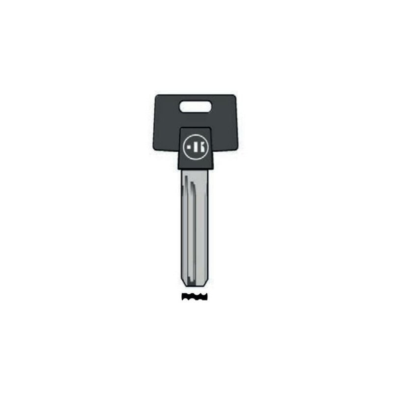 foto del prodotto chiave punzonate ml7p ottone plastificata