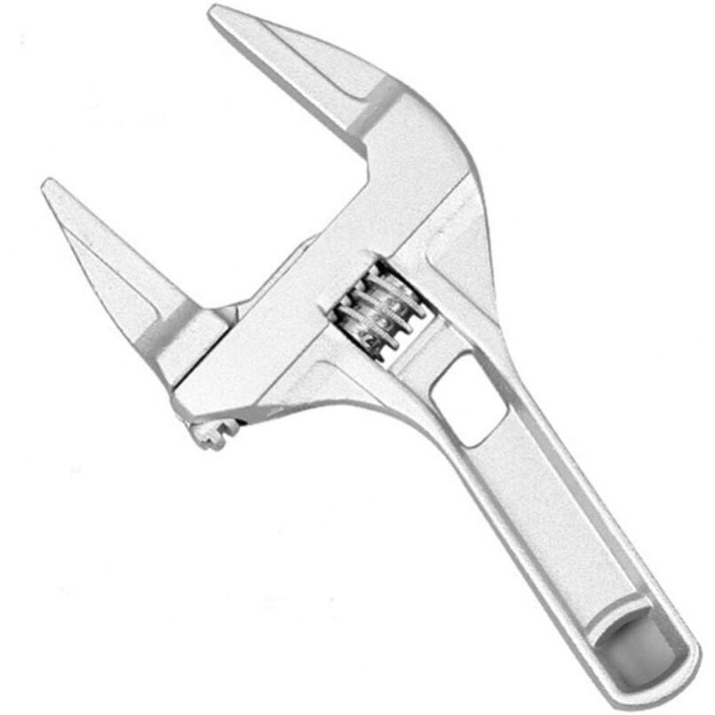 foto del prodotto chiave regolabile, chiave inglese per bagno, chiave inglese a ganascia larga, chiave inglese in lega di alluminio da 16-68 mm, attrezzo manuale per