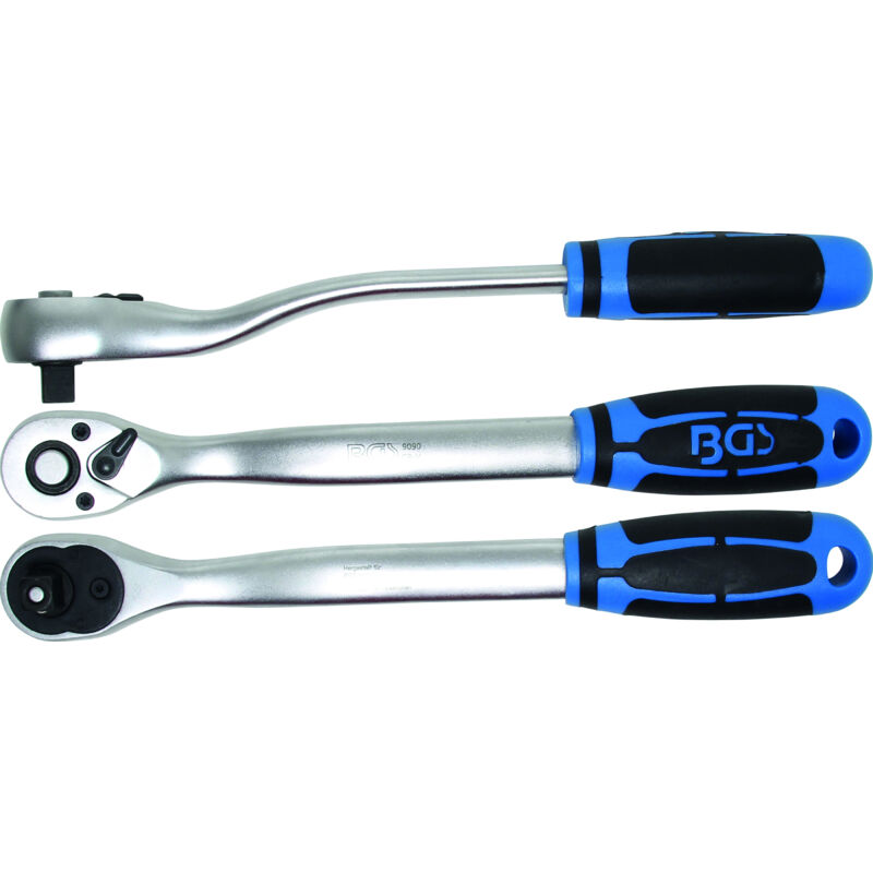 foto del prodotto chiave reversibile extra lunga quadrata 3 8 lunghezza 254 mm bgs technic