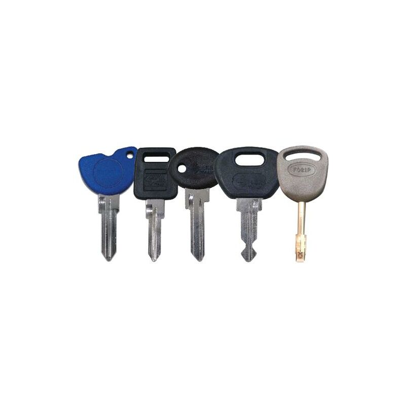 foto del prodotto chiave silca ref. af4b grezza in acciaio per auto moto marca fiat iveco