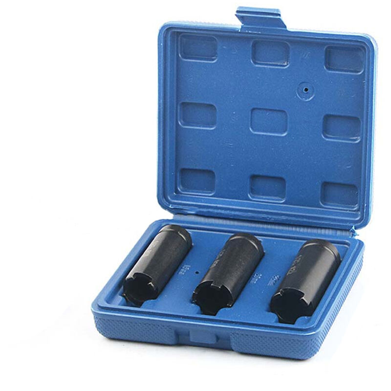 foto del prodotto chiave smonta e blocca dadi frizione set 3pz moto manicotti a quattro denti 2774