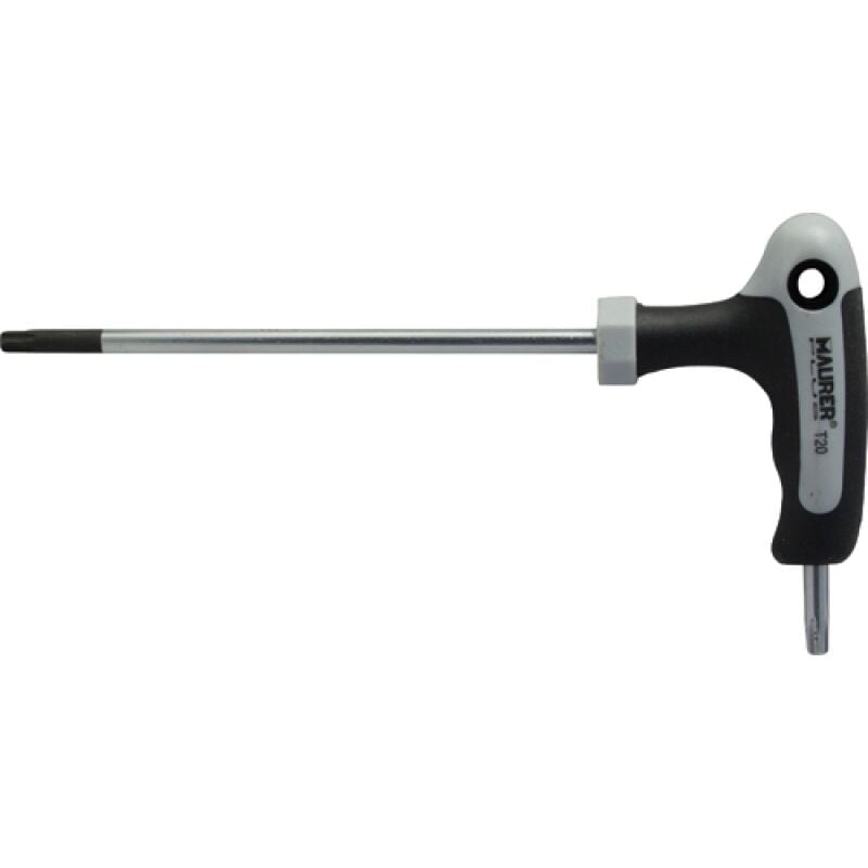 foto del prodotto chiave torx a t misura t10 mm lunghezza 142 mm maurer plus