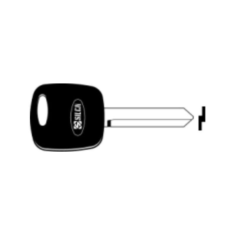 foto del prodotto chiave transponder no chip ford fo26te