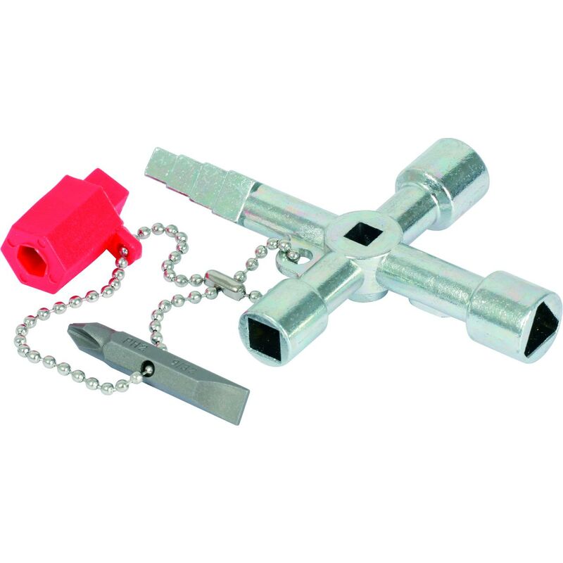 foto del prodotto chiave universale p.quadri elettrici ad armadio,61mm