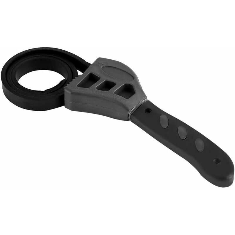 foto del prodotto chiave universale per cinghia chiave regolabile chiave in gomma da 500 mm strumento di riparazione per tenditore per dadi