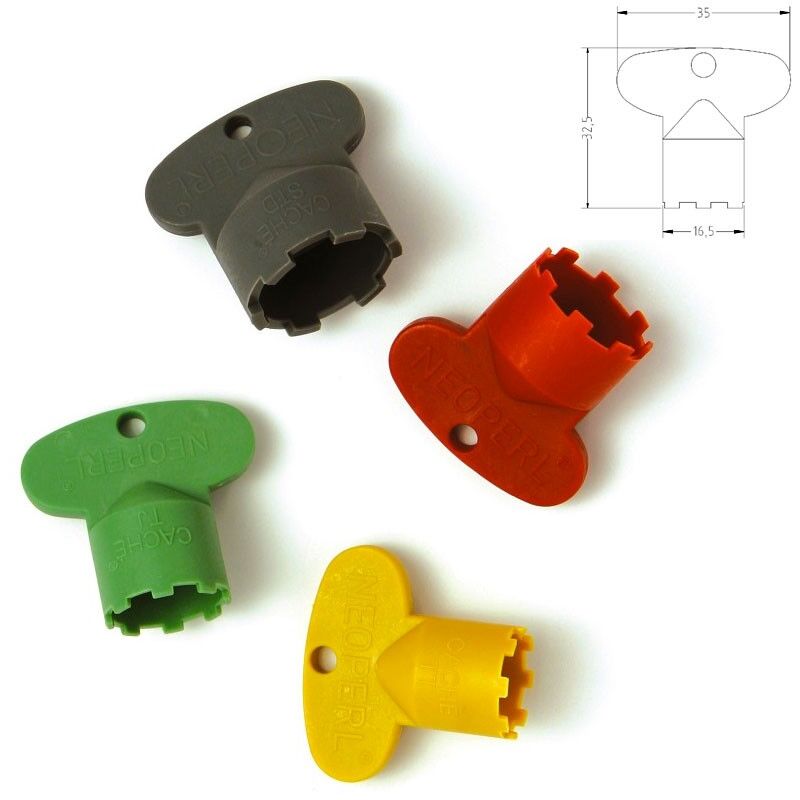 foto del prodotto chiavetta per montaggio aeratore cache m18.5x1 454703ol18ch