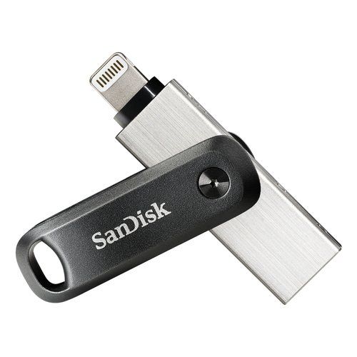 foto del prodotto chiavetta usb sandisk sdix60n-128g-gn6ne ixpand 128gb black e silver - sdix60n 128g gn6ne