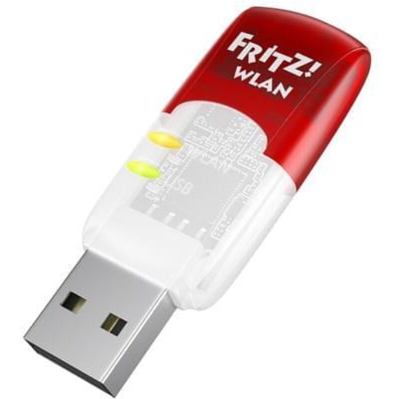 foto del prodotto chiavetta wi-fi avm fritzwlan stick ac 430 mu-mimo, compatibile con windows e mac, velocit fino a 430 mbps