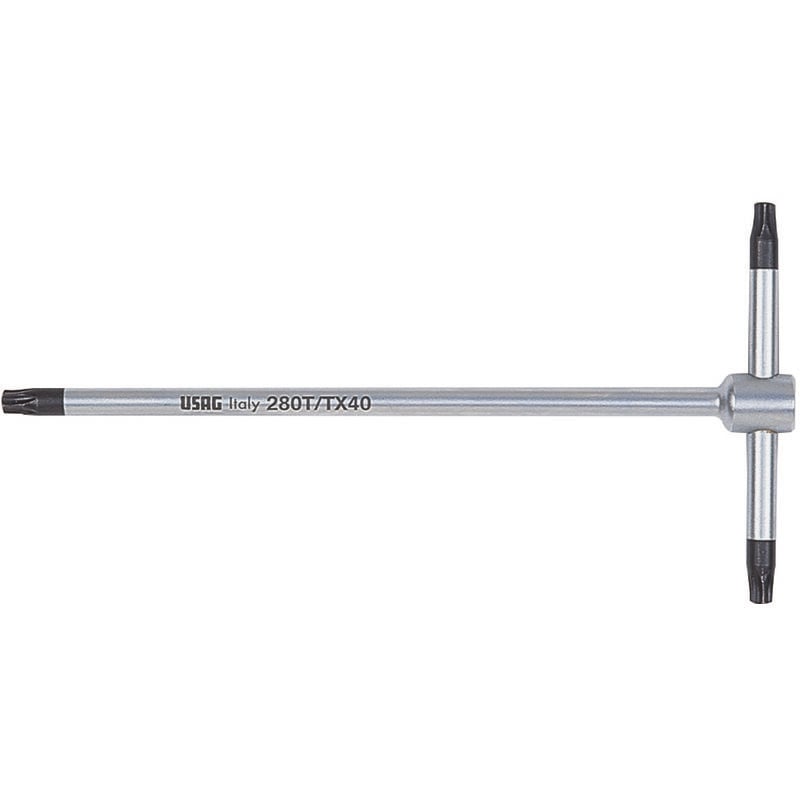 foto del prodotto chiavi chiave a t con impronta torx tx usag 280 ttx professionali