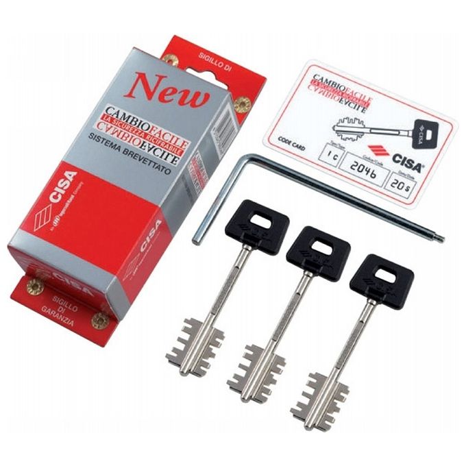foto del prodotto chiavi cisa new cambio facile