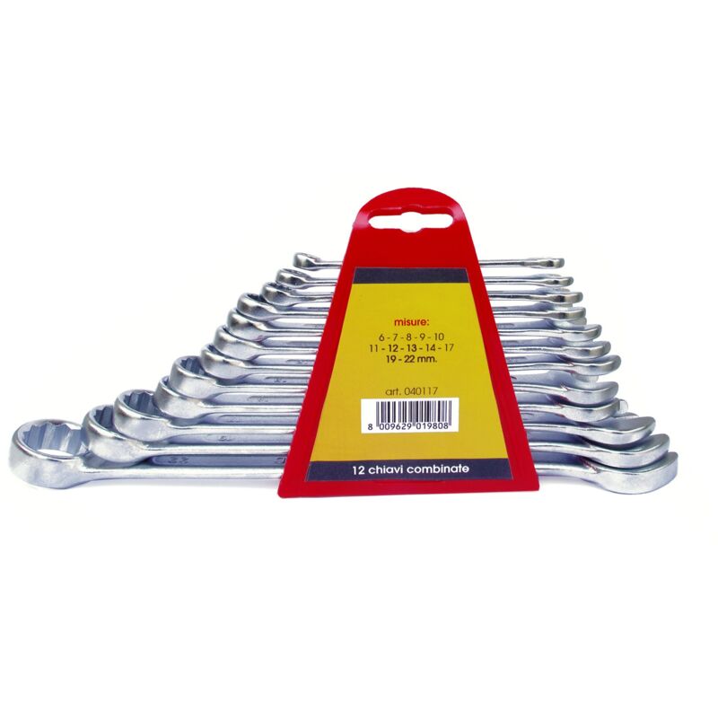 foto del prodotto chiavi combinate 12 pezzi, 6 22 mm masidef